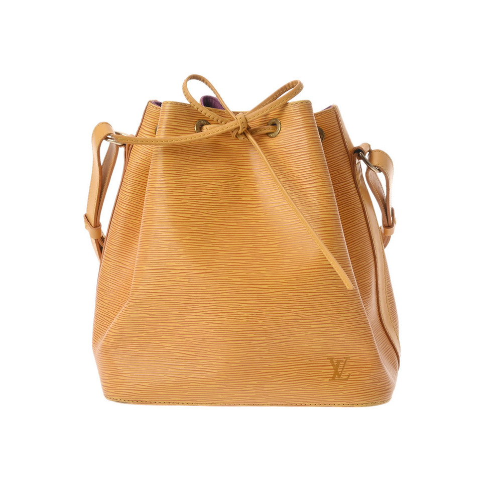 Louis Vuitton Leather Purple Bag Epi Shoulder Noe Yellow - Picture 2 of 11